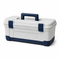Caja de Herramientas de Polipropileno Blanco/Azul