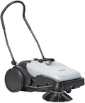 Nilfisk Kehrer, 19,5 Kg, 480 mm, 38 L, Schwarz, Handkehrmaschine SW200 700 (Kehrmaschine mit Kehrwalze, Behälter