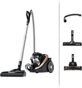 Rowenta Staubsauger, Schwarz, Silence Force Cyclonic Effitech beutelloser Bodenstaubsauger, Home und Car, hohe Saugkraft