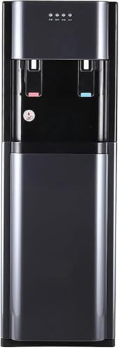 Heisswasserspender, Schwarz, Smart Home Wasserspender, Heiss- und Kaltwasserspender mit Bodenbefüllung und Anzeige