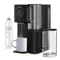 PHILIPS Filterkannen, 2000 L, Schwarz, 7000 Umkehrosmose-Wasserspender: gereinigtes heisses Wasser, 6-in-1-RO-Filter mit essenziellen Mineralien