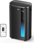 DREO Luftentfeuchter, 6.5 L, 41 dB, 30 L, Weiss, Smart mit App & WLAN, /24H, Tank, leise, 3 Modi, Timer, für Schlafzimmer
