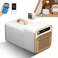 agreilduite Mobiles Klimagerät, <40 Db(A), 1500 W, 40 dB, 2m, Weiss, Tragbare Split-Klimaanlage, Leise < Zelt Klimaanlage Für Camping Mit 12H Timer