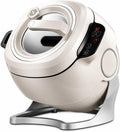 6 L Heissluftfritteuse, 2000 W, 6 l., 6 L, Grau, Kochroboter, Automatischer Rührer mit 3D-Heizung