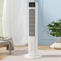 Turmkühlventilator Turmventilator, 28 dB, Weiss, leiser Stehventilator für Schlafzimmer, 3 Geschwindigkeiten 3 Modi