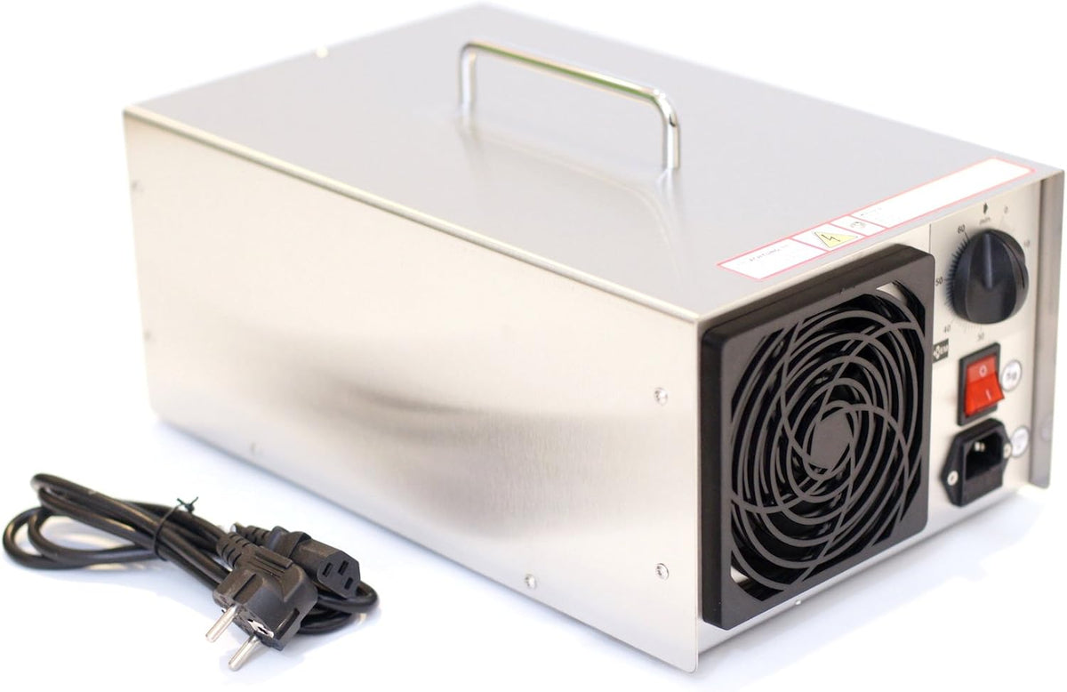 BITOM Dunstabzugshaube, Weiss, Profi Ozongenerator 5000mg/h 5 g/h Ozonisator Ozongerät Ozon