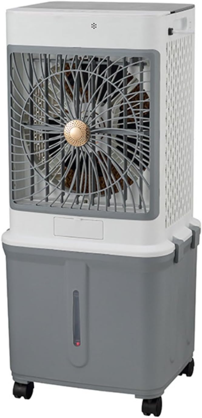 Verdunstungsluftkühler Mobiles Klimagerät, 32 L, Weiss, mit Wassertank, Fernbedienung, 7-Stunden-Timer, 120° Oszillation