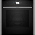 Neff Dunstabzugshaube, 60 x 60 cm, Schwarz/Edelstahl, B64CS71N0, N 90, Einbau-Backofen, Integrierbarer Backofen