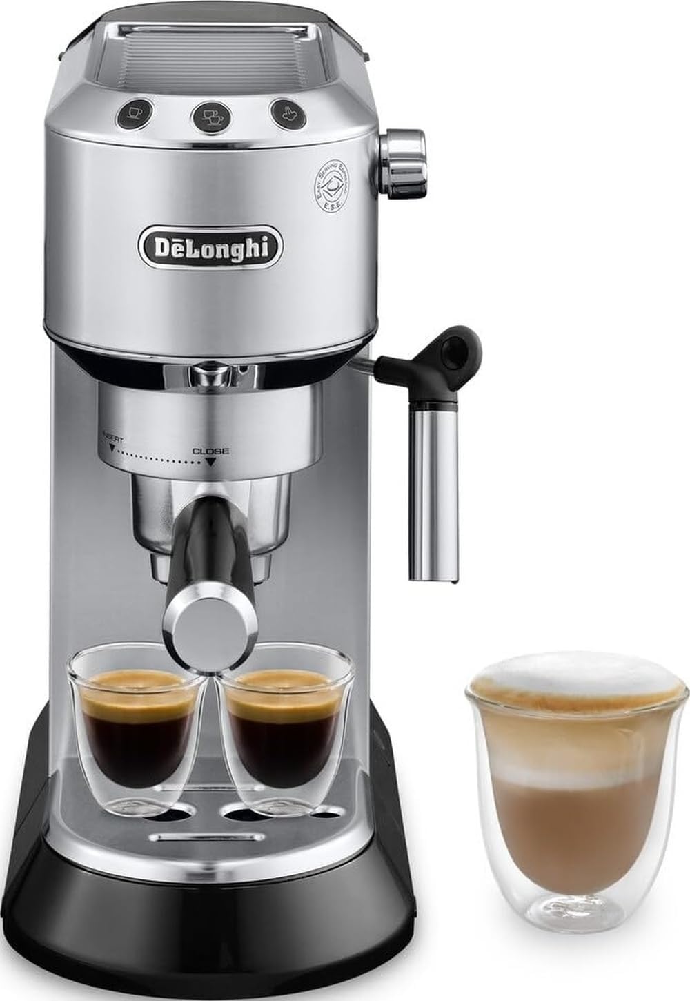 De'Longhi Kaffeemaschine, Silber, EC680M Espresso, Edelstahl