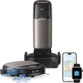 eufy Saugroboter, Schwarz, Saug- und Wischroboter HydroJet S2, All-in-One