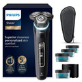 PHILIPS Elektrorasierer, Schwarz, Shaver S9000, Elektrischer Nass-& Trockenrasierer für Männer, Lift & Cut System
