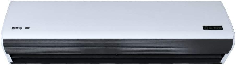 Reventon Baubedarf, 230 V, Schwarz, Elektrischer Kaltluftschleier mit Fernbedienung