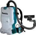 Makita Staubsauger, Schwarz, Akku-Rucksackstaubsauger DVC660Z 2x18 V (ohne Akku, ohne Ladegerät)