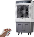 MYUYEE Mobiles Klimagerät, 102 x 33 x 46 cm, 110 l, Weiss, Tragbarer Verdunstungskühler mit 50/60/ Tank, Fernbedienung