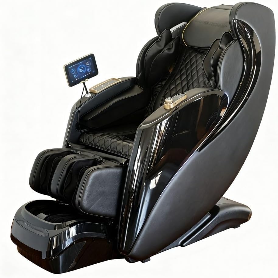 Sanotechnik Massagestühle & Sitzauflagen, 76x159x115 cm, 103 kg, Schwarz, Luxora Luxus-Massagesessel mit SL-Track