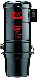 BVC Staubsauger, Schwarz, EBS Zentralstaubsauger C600
