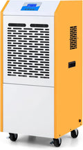 GIANTEX Luftentfeuchter, 1160 W, 90 L, Metall, Weiss, Gewerblicher mit Pumpe /Tag, Raumentfeuchter