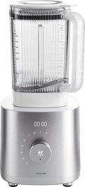 ZWILLING Standmixer, 1.8 Liter, Silber, ENFINIGY Hochleistungsstandmixer Pro, Mixer mit Edelstahl-Winglet-Klinge & Gleichstrommotor