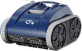 POWERHAUS24 Poolroboter, 240 mm, 80m, 8 kg, Schwarz, Kabelloser CF 200 CL, für Boden & Wände, Akkubetrieb für bis zu ²