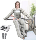 WANGXNCase Kompressor, Grau, Lymphdrainage Gerät Für Beine Füsse Arme und Bauch, 2 Beine+Bauch+2 Arme XXL)