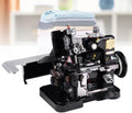ShaiVrissian Overlock-Nähmaschinen, Schwarz, Heavy Duty Overlock Maschine, Robuster Stahlrahmen, Automatischer Stoffzuschnitt
