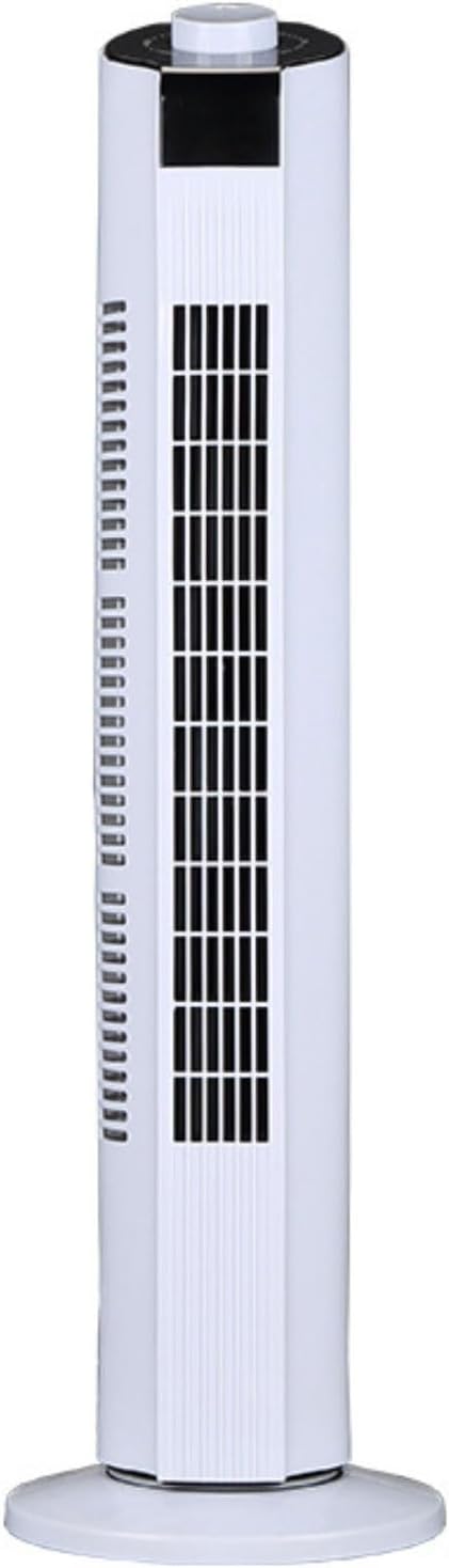 Flügelloser Turmventilator, 7,9 m, Weiss, für grosse Räume, /s Leistungsstarke Geschwindigkeit, Niedrige Energie 60° Oszillation