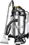Generic Sofa, 20 l, Silber, Teppichabzieher 3-in-1 Edelstahl Haushalt/Gewerbe, Tragbare Tiefenreinigungsmaschine für Teppiche