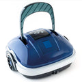 POWERHAUS24 Poolroboter, 330 mm, 3,6 kg, 50m, Schwarz, Kabelloser CF 45 CL, Akkubetrieb für bis zu ², 50-minütiger Reinigungsmodus
