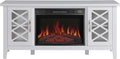 ArtiFlame Elektrokamin, 1800 W, Weiss, Odessa AF23S, Elektrischer Standkamin mit Heizung, realistischer Flammeneffekt