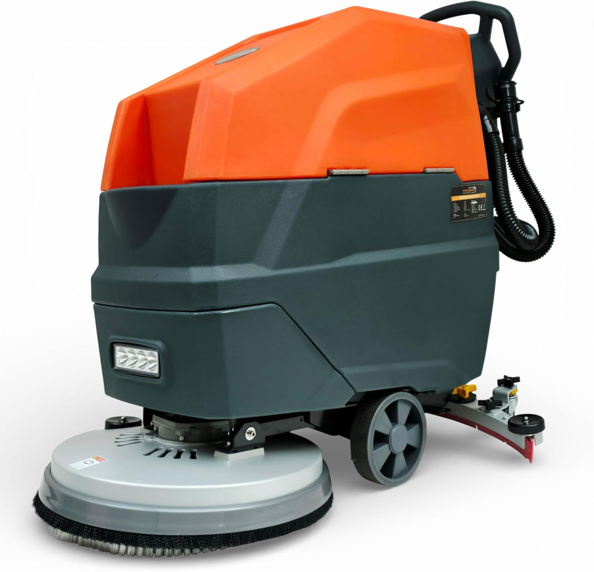 ViMa24 Bodenreinigung, 53 cm, 55 l, 24 V, Schwarz, Nachläufer Scheuersaugmaschine Lithium-Ionen-Akku, Arbeitsbreite
