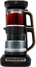 KARACA Teemaschinen, 2500 W, 2,3 L, Transparent, Çaysever Robotea Pro 4 in 1 Sprechender Automatischer Glas, Kapazität