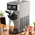 menglanchang Eismaschine, 2,5 L, 450w, 5l, 1 L, Silber, Kommerzielle, Softeismaschine FüR Eine Sorte, /H Leistung
