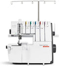Bernette Overlock-Nähmaschinen, Schwarz, 48 Funlock Kombimaschine, günstige Overlock- / Coverstich Maschine mit grossem