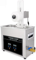 DMETE Waschmaschine, 6,5 L, Weiss, 40KHZ Vinyl Schallplatte Ultraschall Reinigung Maschine