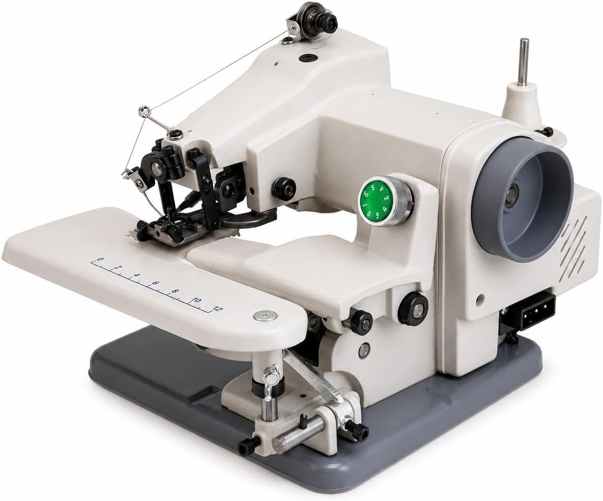 Blindstich, 8 mm, Schwarz, Nähmaschine für unsichtbare Nähte, verstellbarer 3, Saum für Hosen, Röcke, Vorhänge