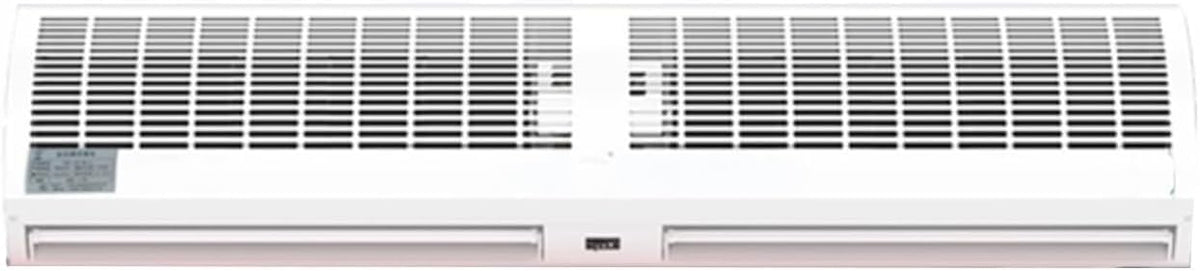 QUSYZD Standventilatoren, Schwarz, Gewerbliche Luftschleier, Luftschleiermaschinen, geräuscharme gewerbliche Türluftschleiermaschinen