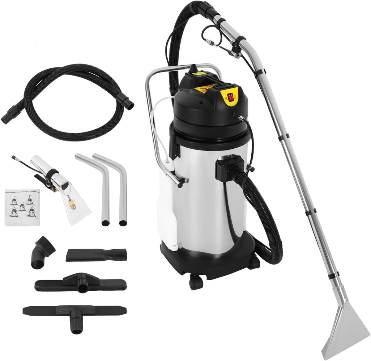 Sofa, 1000 W, Grau, Tragbarer Nass- und Trockensauger, 3-in-1, hohe Leistung für Teppiche, Sofas, zu Hause und gewerbliche Nutzung
