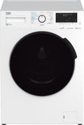 Beko Waschtrockner, 8 kg, 5 kg, Weiss, WDW85141Steam1 b300 freistehend, Waschen, Trocknen, allergikergeeignet