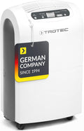 TROTEC Luftentfeuchter, 230 m, 30 L, 90 m, 4,3 L, Weiss, Elektrischer TTK 100 E, Entfeuchtungsleistung /24h, für Räume bis ² / ³
