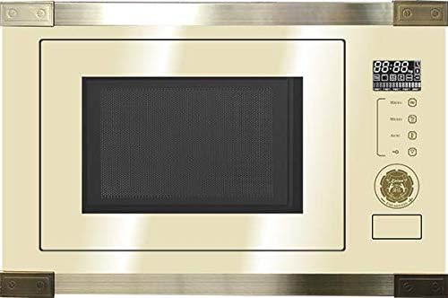 Kaiser Mikrowelle, 25 L, Schwarz/Silber, EM 2545 Elf AD Einbau Multifunktions, Elfenbein Glas, Heissluft Grill, 21 Funktionen