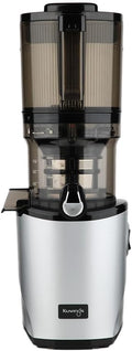 kuvings Mastizier-Entsafter mit einer Schnecke, 200 W, 2 L, Silber, AUTO8 Entsafter, Pflegeleichter Slow Juicer mit Fassungsvermögen und Motor