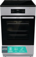 Gorenje Dunstabzugshaube, 70 Liter, 50 cm, Silber, GEIT5C61SPG Standherd mit Induktionskochfeld, PerfectGrill, AirFry
