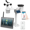 Bresser Wetterstationen, Grau, Wetterstation Funk mit Aussensensor - solarbetrieben