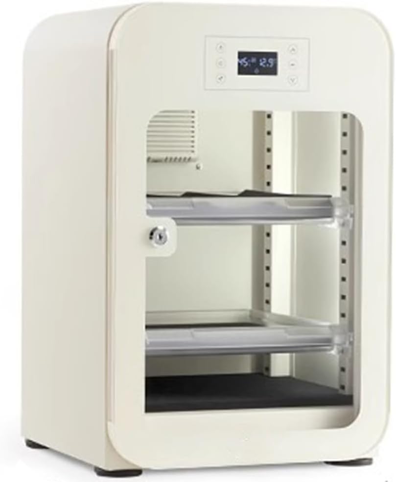 SZTVECFW Luftentfeuchter, 40 L, Grau, Trockenschrank, Digitale Steuerung, Konstante LF 40% RH, Vielseitige Trockenbox