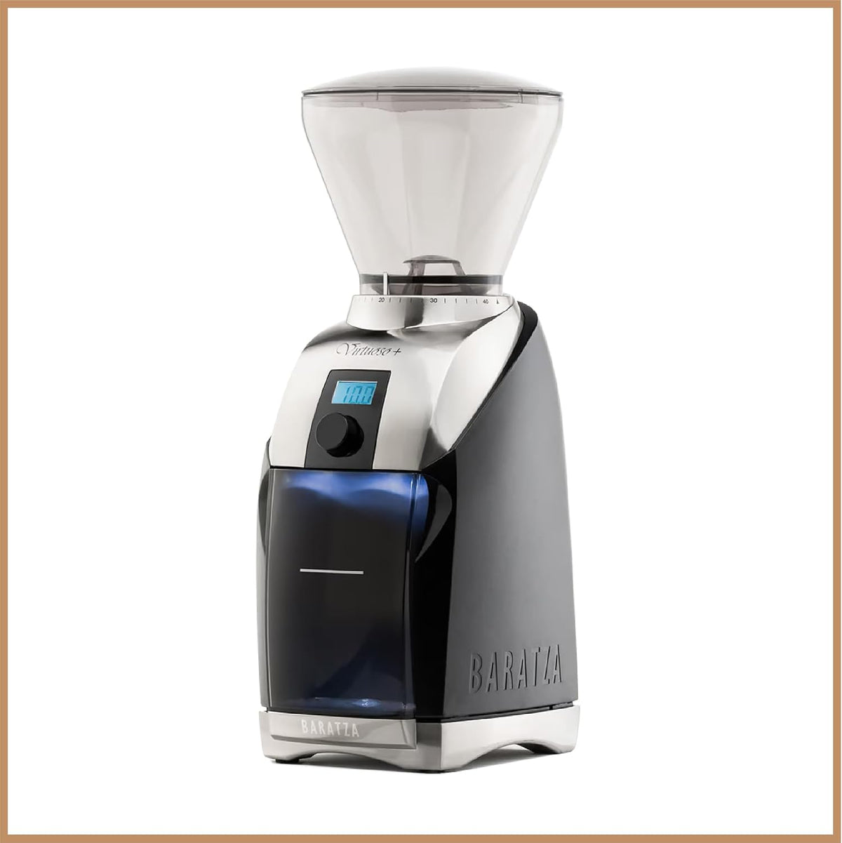 Baratza Elektrische Scheibenmühlen, Schwarz, Virtuoso+ Kaffeemühle