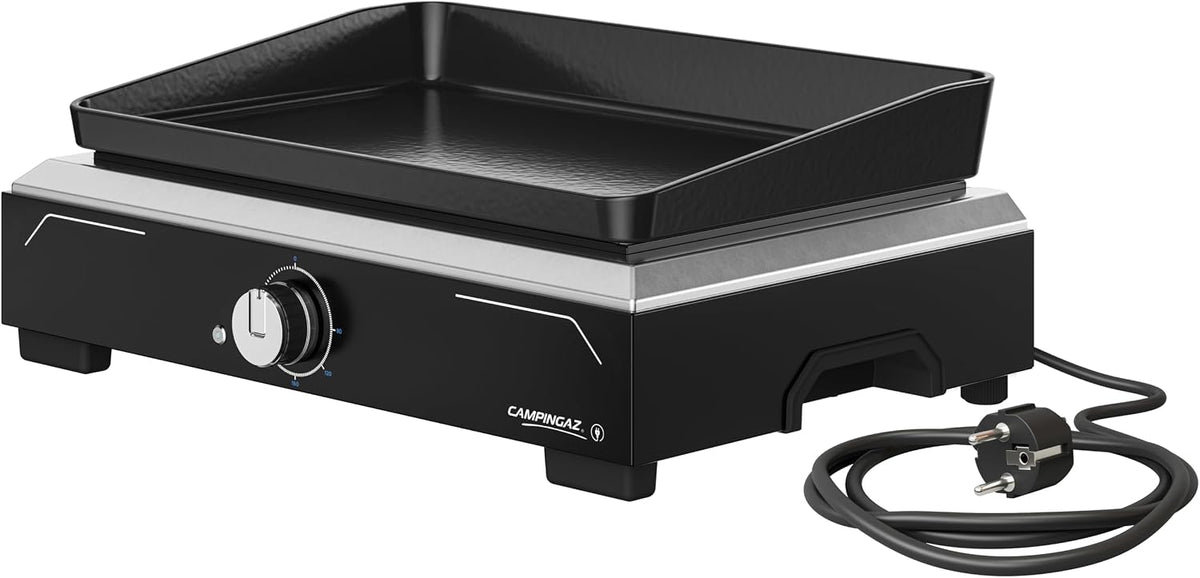 Campingaz Elektrogrill, Schwarz, Plancha 1 XD Electric