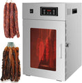 Dörrgerät Dörrautomaten, 7,5 kg, 15 kg, 800 W, Silber, und Trockenschrank aus Edelstahl für Biltong, gross ( / )