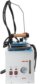 NICCOO Dampfglätter, 1600 W, 220 V, 5 L, Schwarz, Bügelstation Bügelanlage Professionell Dampferzeuger mit, Elektrisch Dampfbügelstation