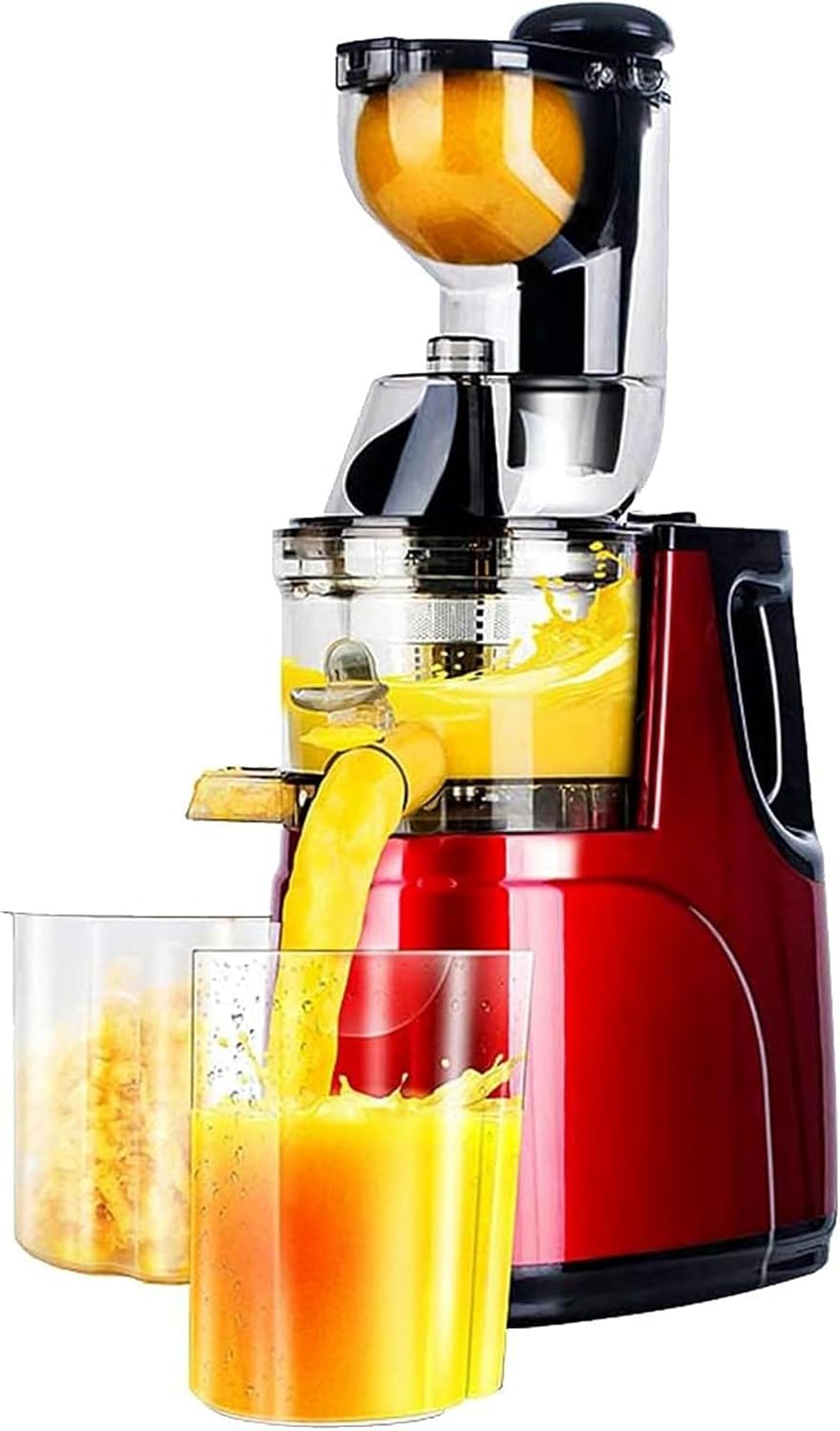 MYUYEE Monitor, Grau, Entsafter, Vollautomatischer Obst- Und Gemüse-Rohsaftbereiter Mit, Effiziente Tresterabtrennung