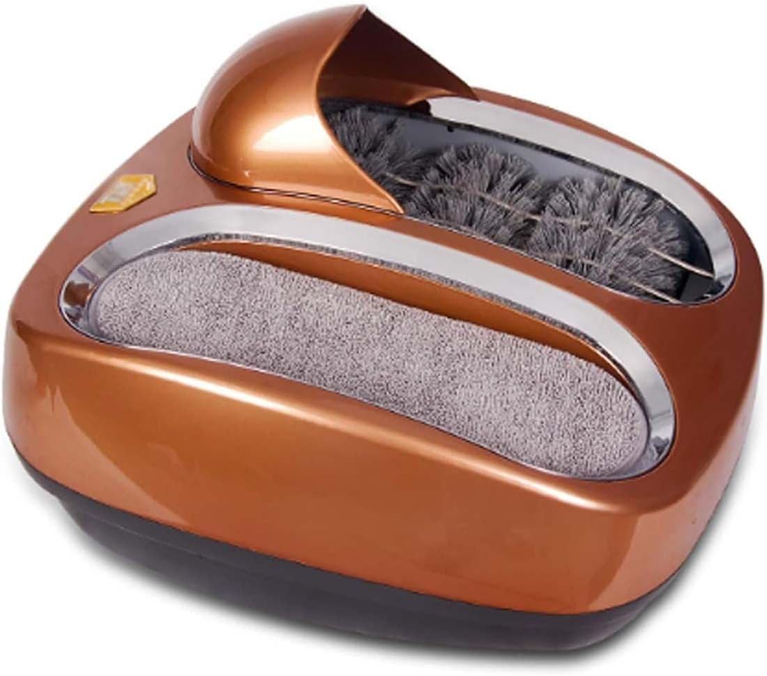 DPDZSW Schuhreiniger, 80 W, Grau, Sohlenreinigungsmaschine, Intelligenter -Polierer, Mit Vollautomatischem Sensorschalter